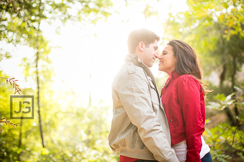 Azusa Canyon engagement photography