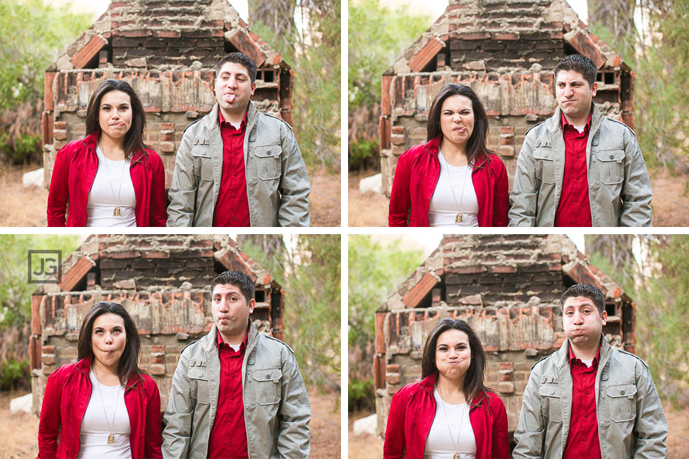 Azusa Canyon engagement photography