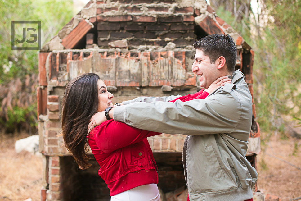 Azusa Canyon engagement photography