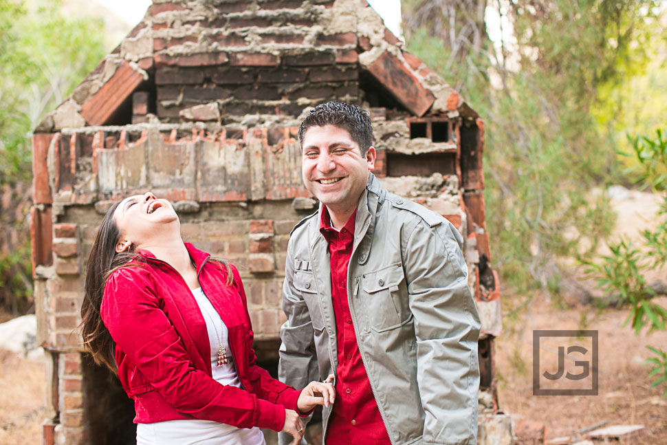 Azusa Canyon engagement photography