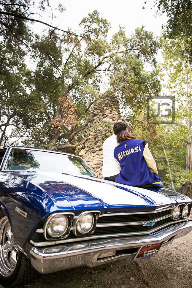 1969 Chevelle Muscle Car Engagement Photos