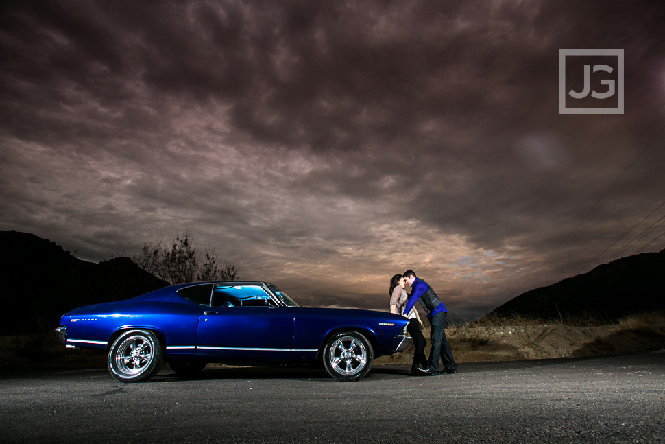 Muscle Car Engagement Photos