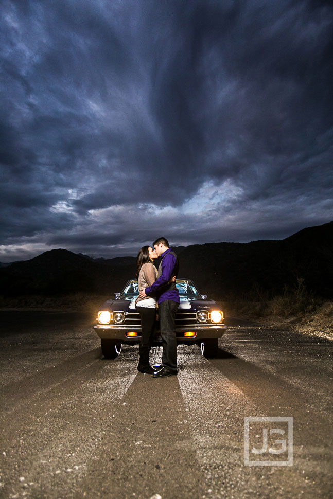 Muscle Car Engagement Photos