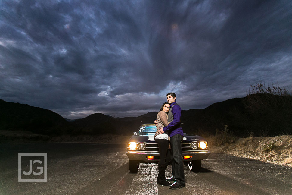 Muscle Car Engagement Photos