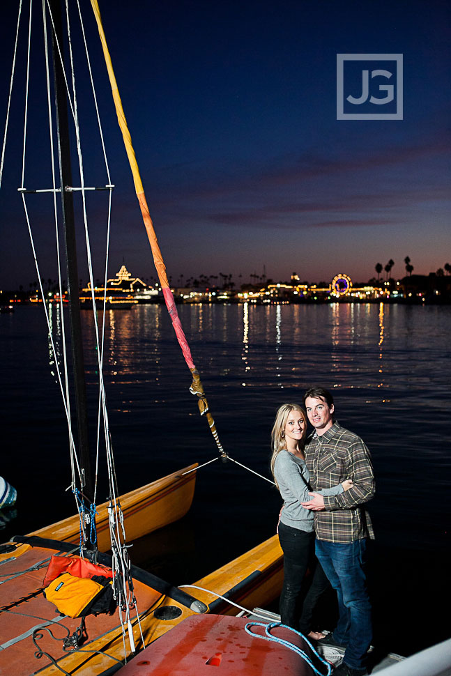 Balboa Island Engagement Photos