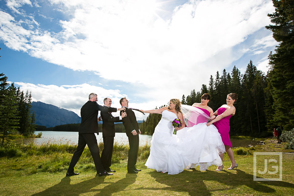 Banff Wedding Photography Wedding Party