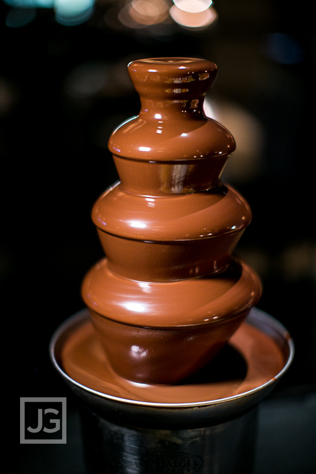 Rimrock Wedding Reception Chocolate Fountain