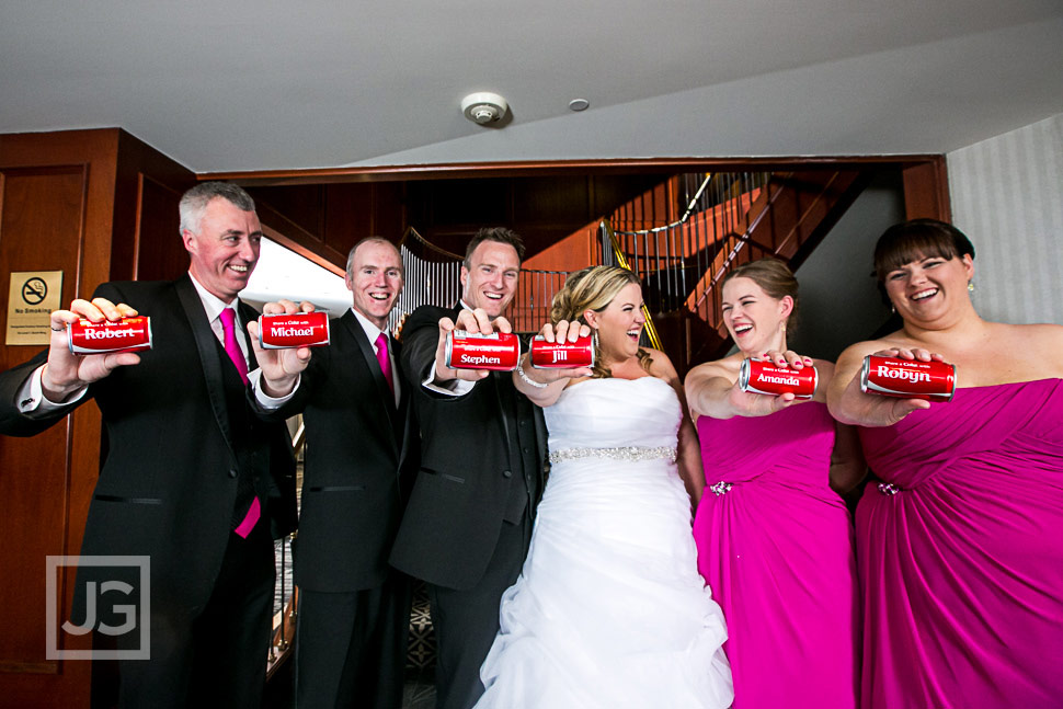 Rimrock Wedding Reception Cokes with Names