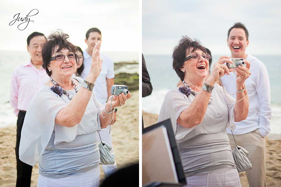 Wedding Ceremony at Victoria Beach