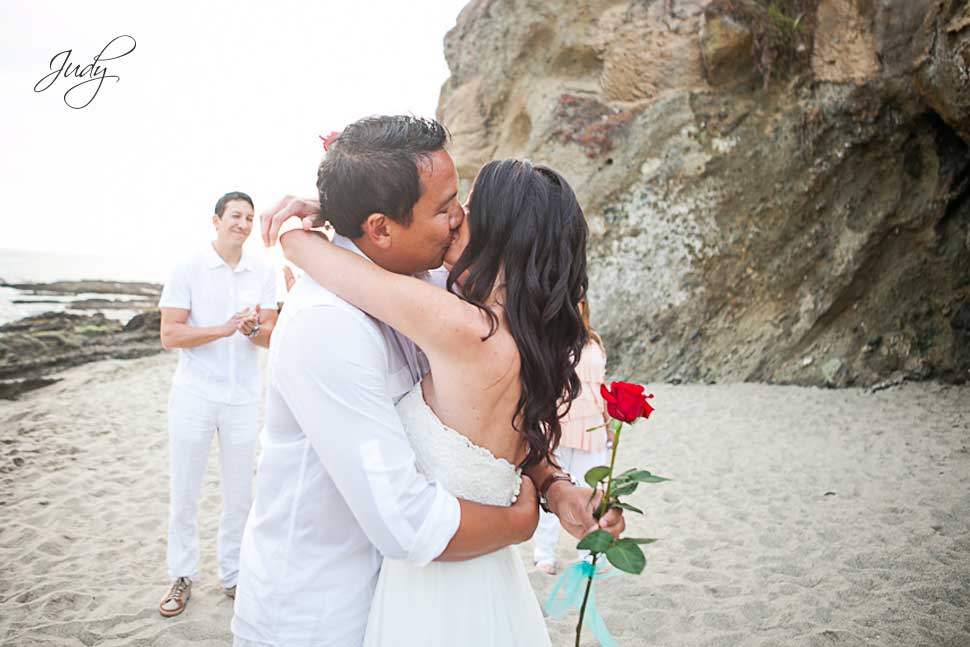 Wedding Ceremony at Victoria Beach