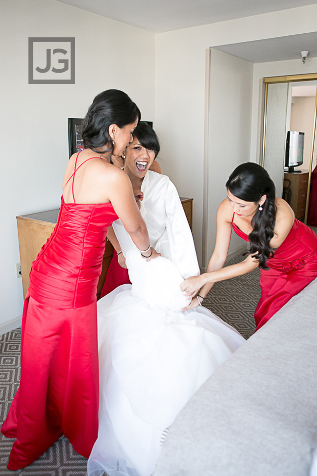 Preparation at the Doubletree Hotel San Pedro