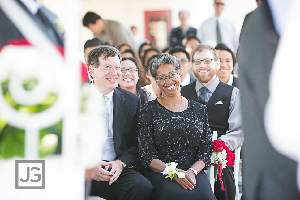Wedding Ceremony at The Plaza at Cabrillo Marina