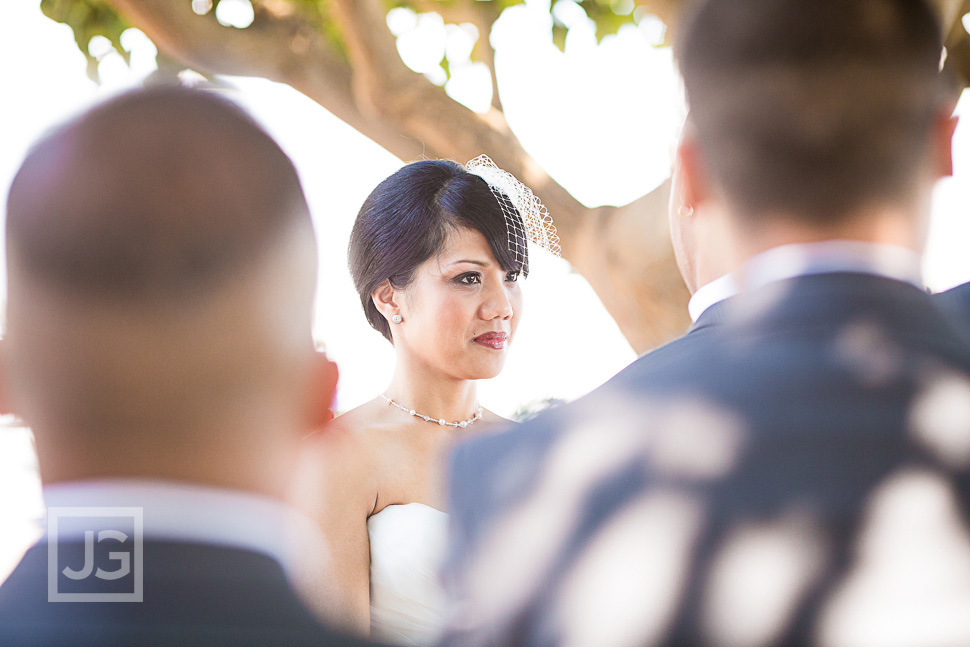 Wedding Ceremony at The Plaza at Cabrillo Marina