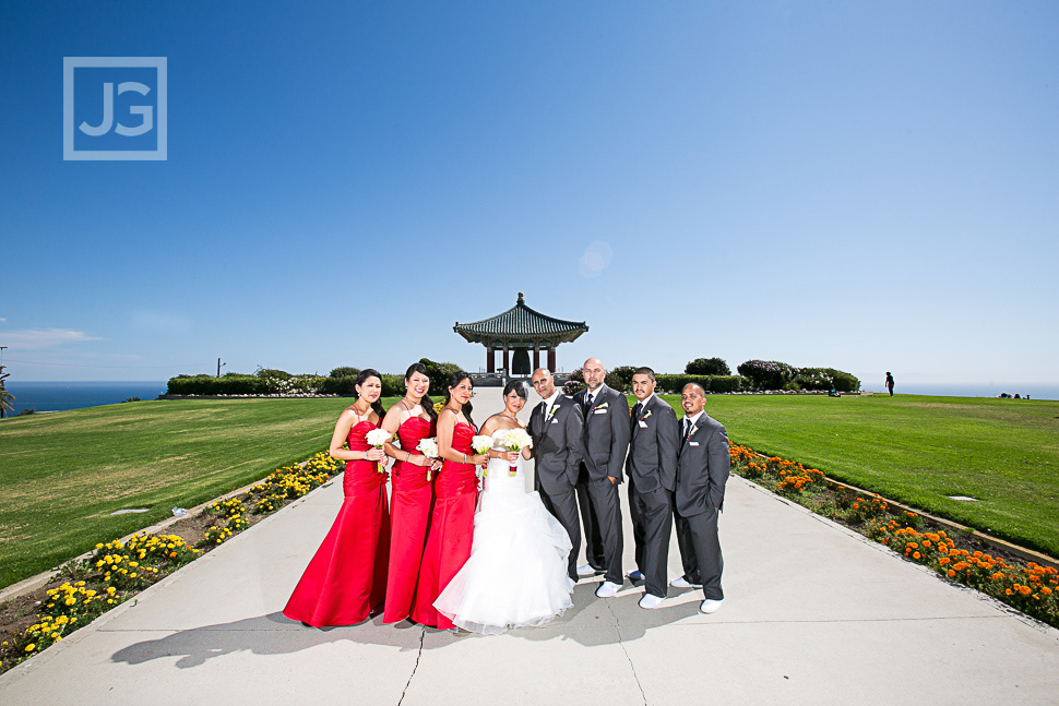 Korean Friendship Bell Wedding Photos