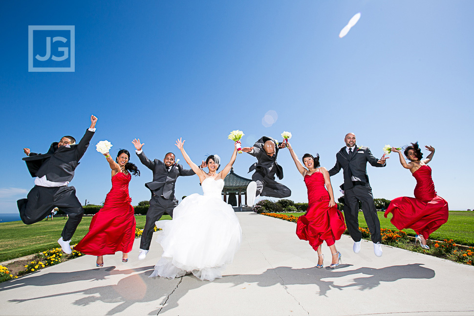 Korean Friendship Bell Wedding Photos