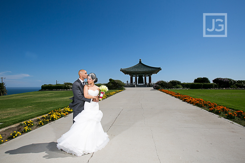 Korean Friendship Bell Wedding Photos