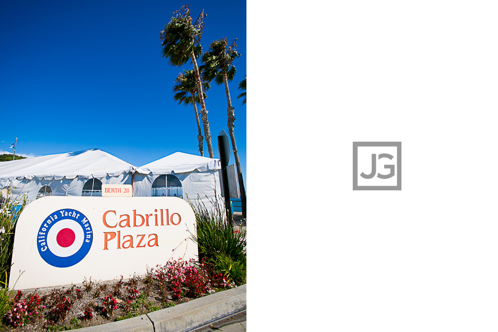 Cabrillo Plaza Wedding Reception