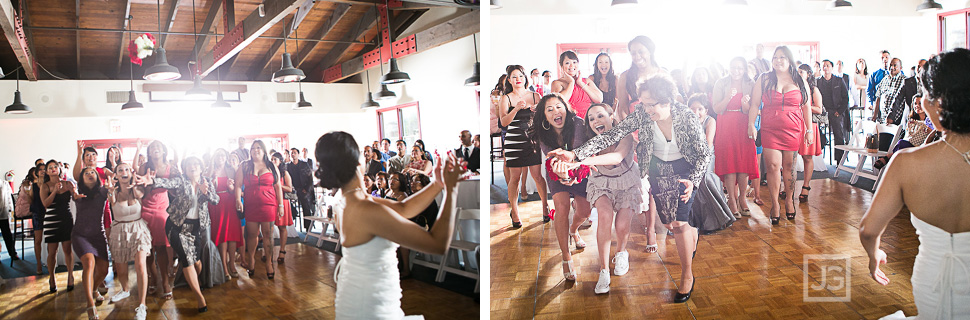 Cabrillo Plaza Wedding Reception