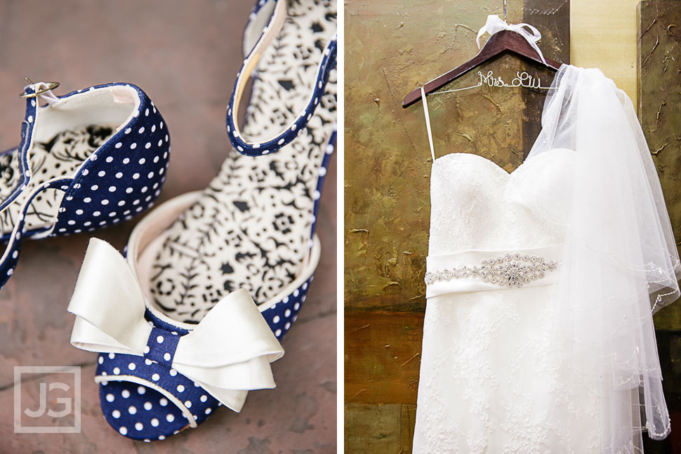 Wedding Shoes and Dress