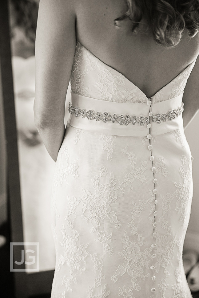 Calamigos Ranch Wedding Dress Preparation