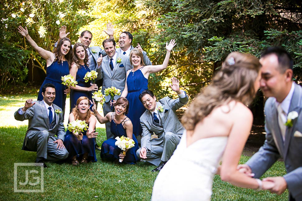 Bridal Wedding Party at Calamigos Ranch