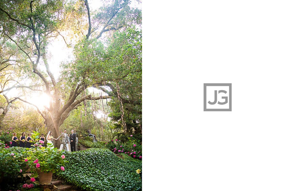 Calamigos Ranch Wedding Ceremony