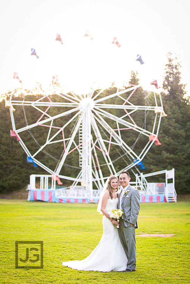 Calamigos Ranch Wedding Photography Ferris Wheel