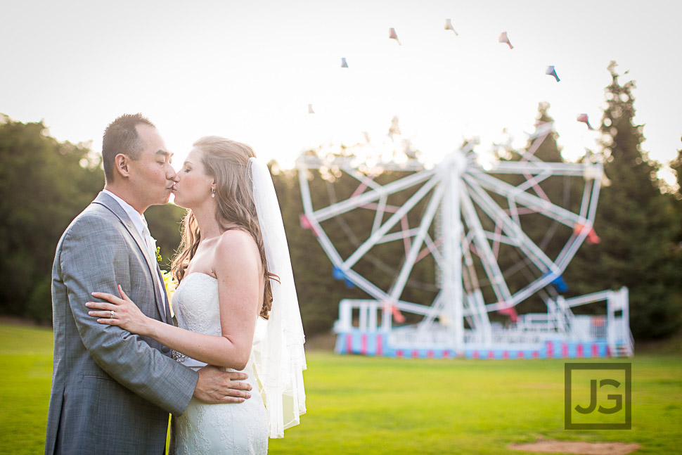Calamigos Ranch Wedding Photography Ferris Wheel
