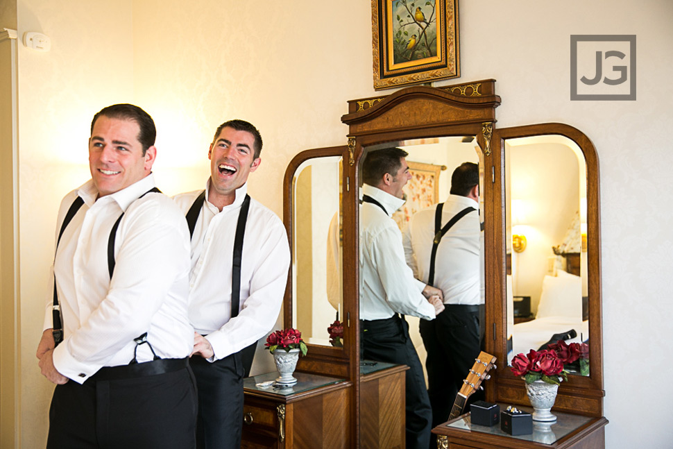 Seven Gables Inn Wedding Preparation