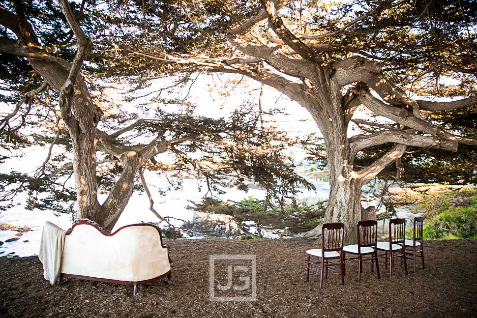 Berwick Park Pacific Grove Wedding Ceremony