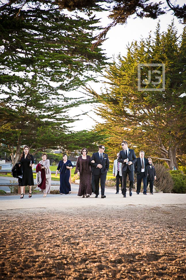 Berwick Park Pacific Grove Wedding Ceremony