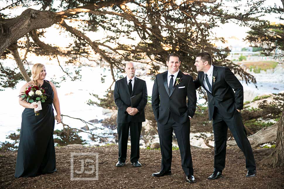 Berwick Park Pacific Grove Wedding Ceremony