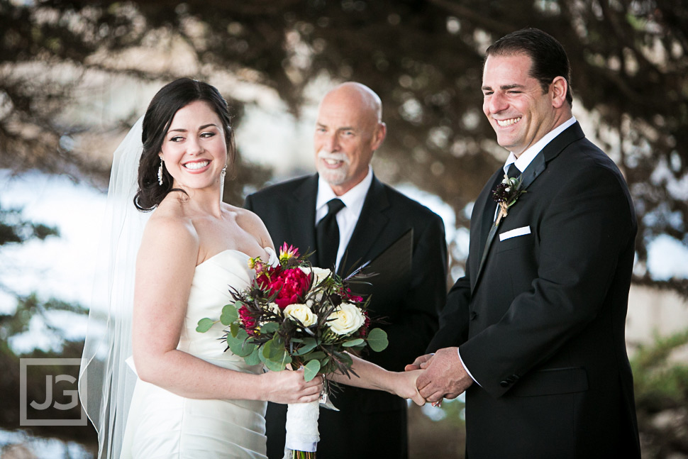 Berwick Park Pacific Grove Wedding Ceremony
