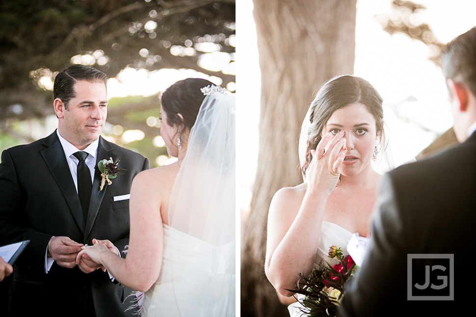 Berwick Park Pacific Grove Wedding Ceremony