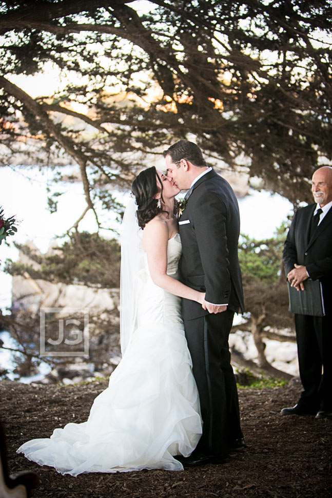 Berwick Park Pacific Grove Wedding Ceremony