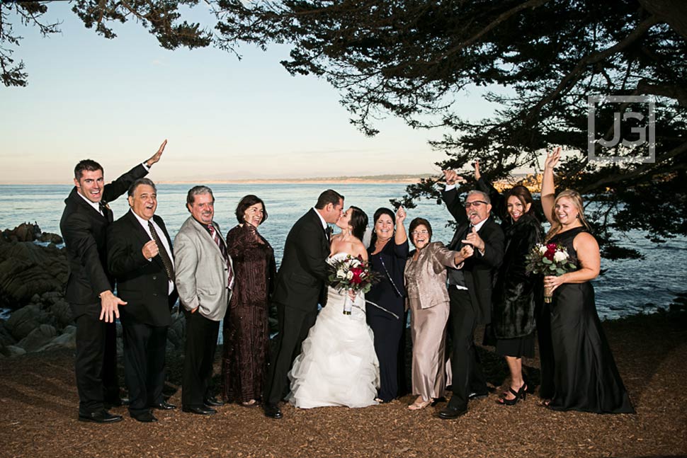 Berwick Park Pacific Grove Wedding Ceremony