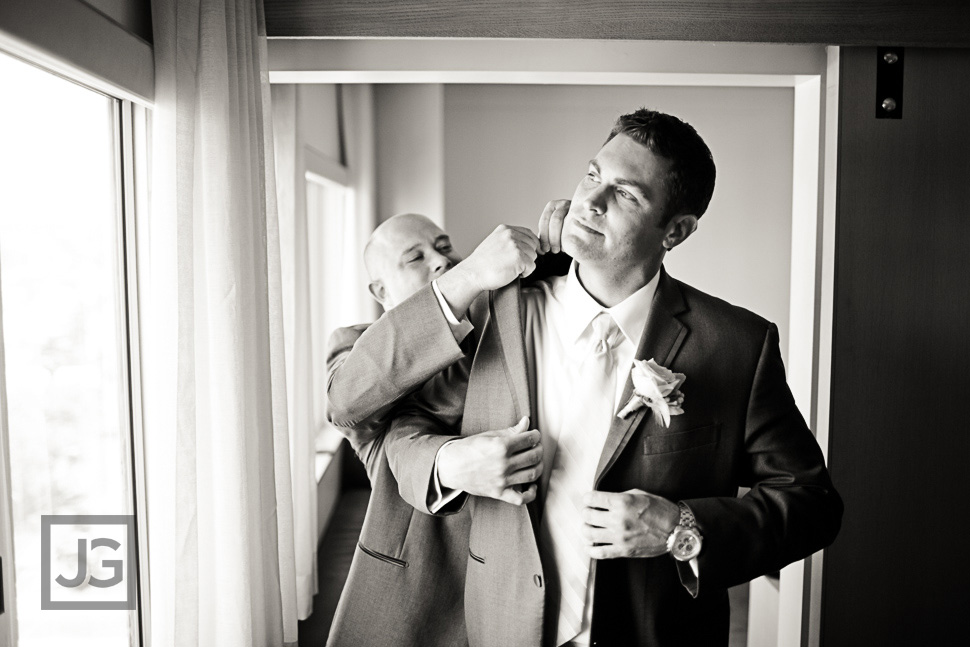 Huntley Hotel Wedding Preparation