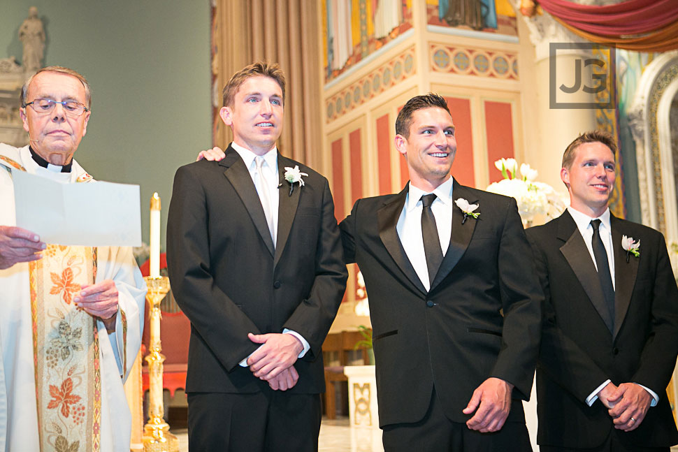 Saint Monica's Catholic Church Wedding Ceremony