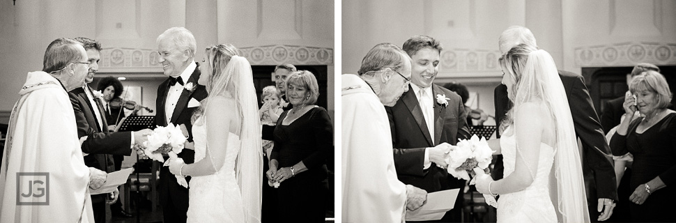 Saint Monica's Catholic Church Wedding Ceremony