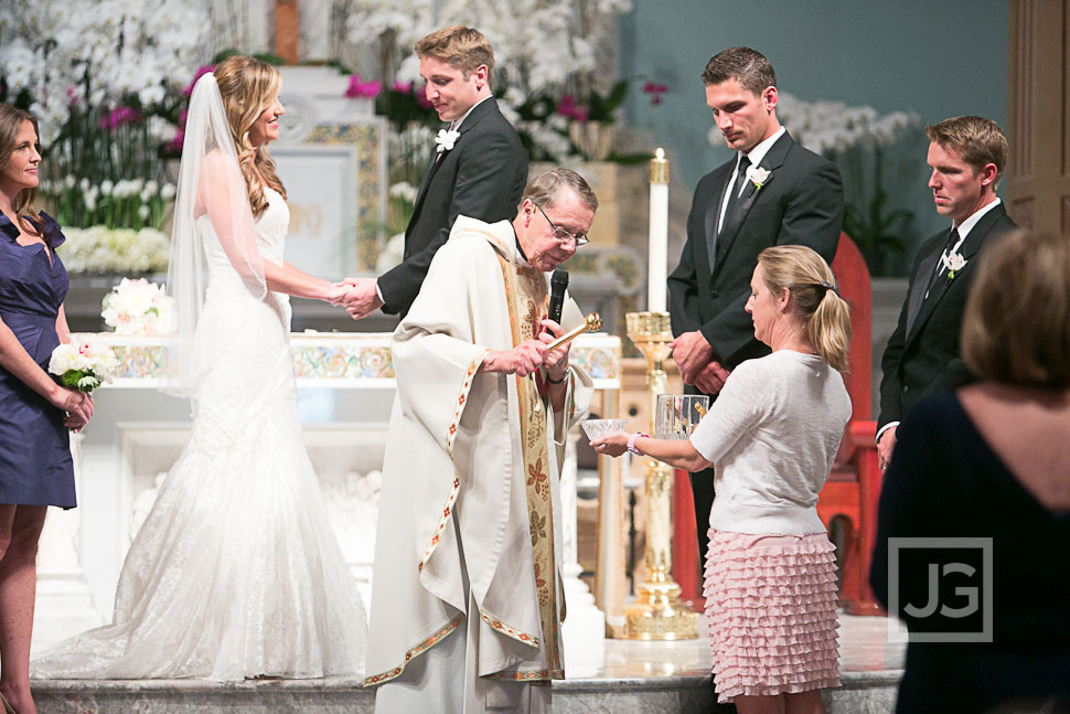 Saint Monica's Catholic Church Wedding Ceremony