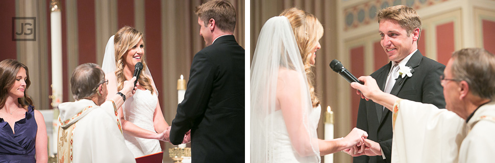 Saint Monica's Catholic Church Wedding Ceremony