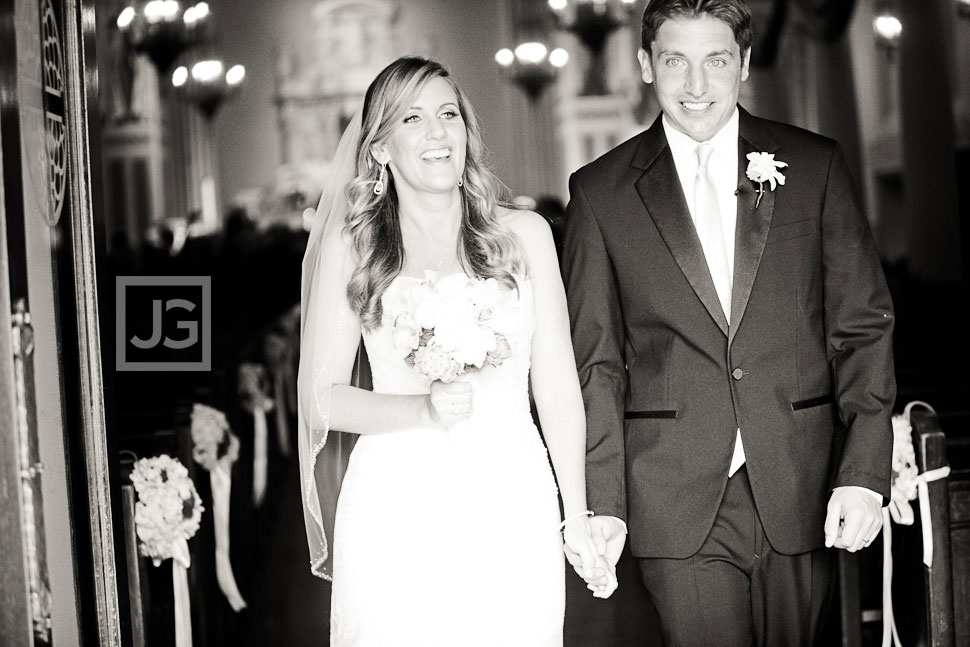 Saint Monica's Catholic Church Wedding Ceremony