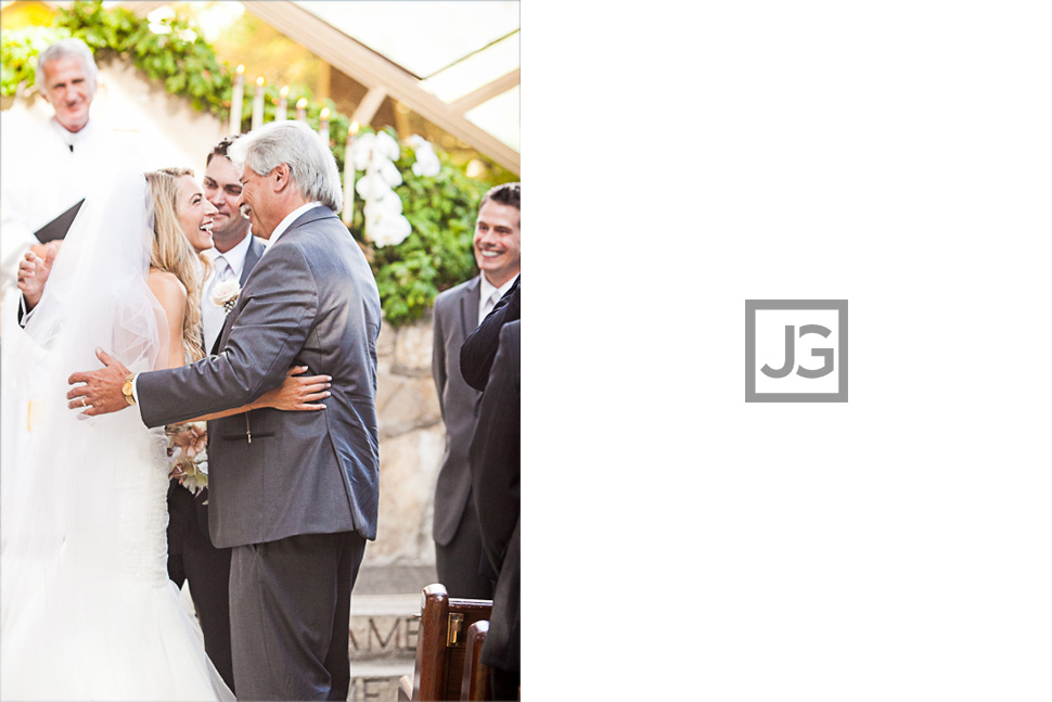 Wayfarers Chapel Wedding Ceremony