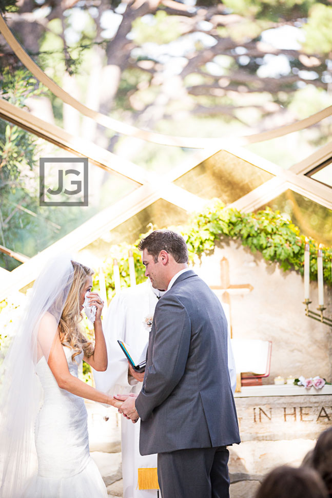 Wayfarers Chapel Wedding Ceremony