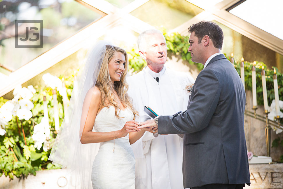 Wayfarers Chapel Wedding Ceremony
