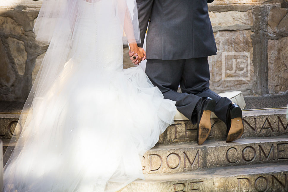 Wayfarers Chapel Wedding Ceremony