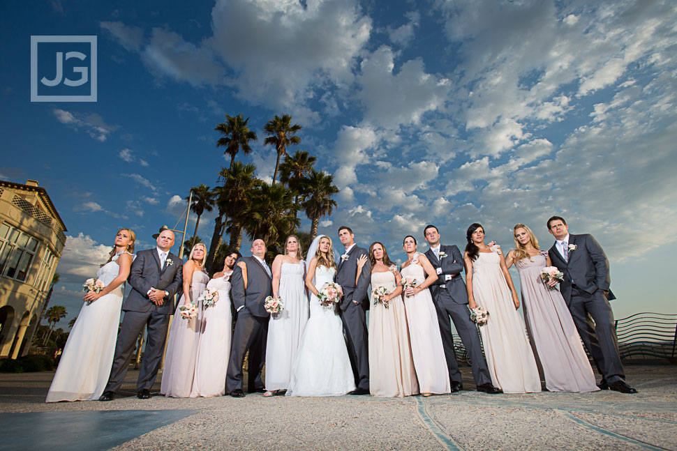 Casa del Mar Wedding Party Photos