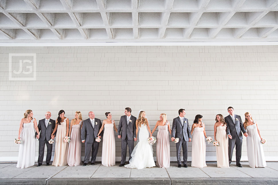 Casa del Mar Wedding Party Photos