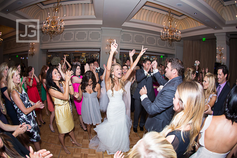 Casa Del Mar Wedding Reception Dancing