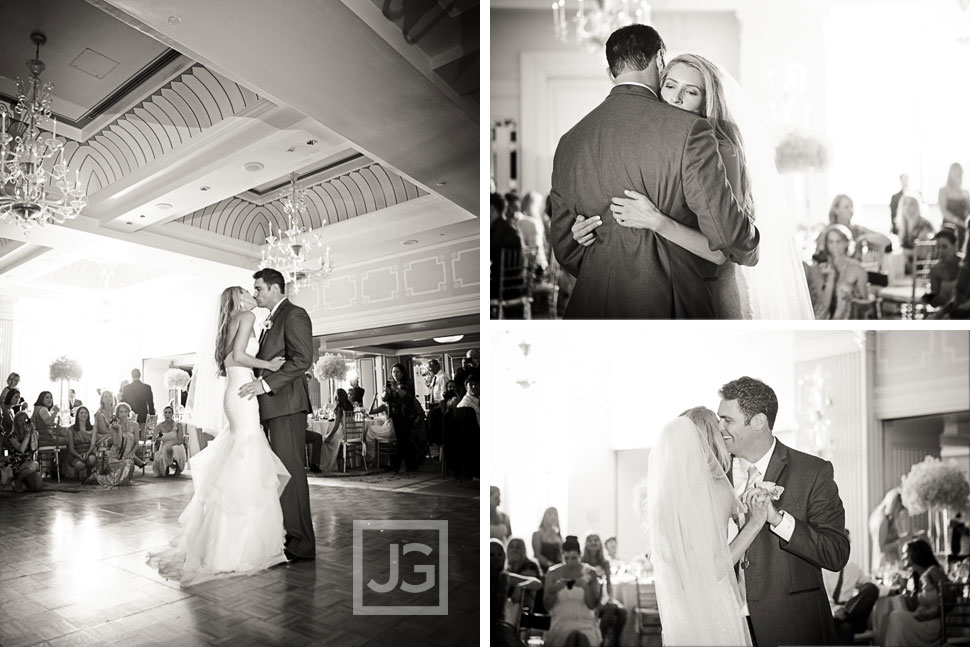 Casa Del Mar Wedding Reception First Dance